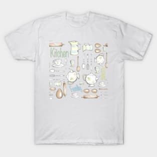 Kitchen, Love, Family T-Shirt